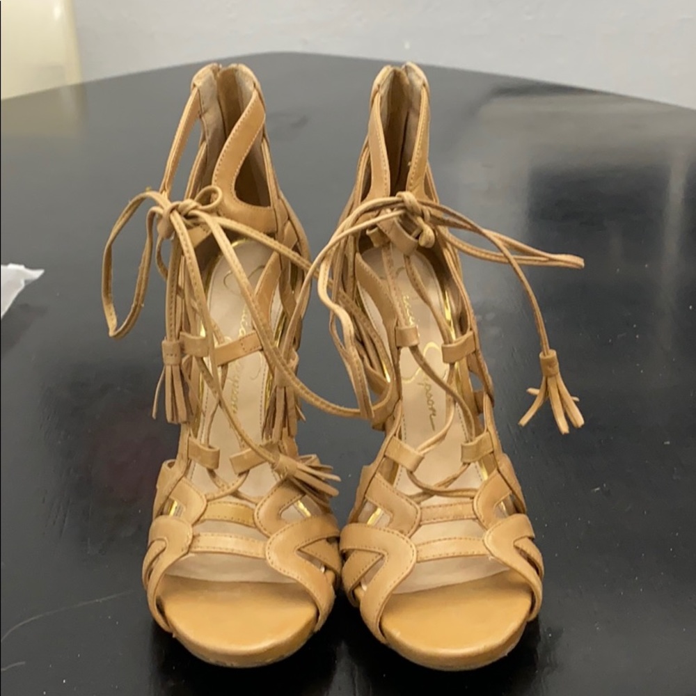 Jessica Simpson Strappy Heels size 6.5